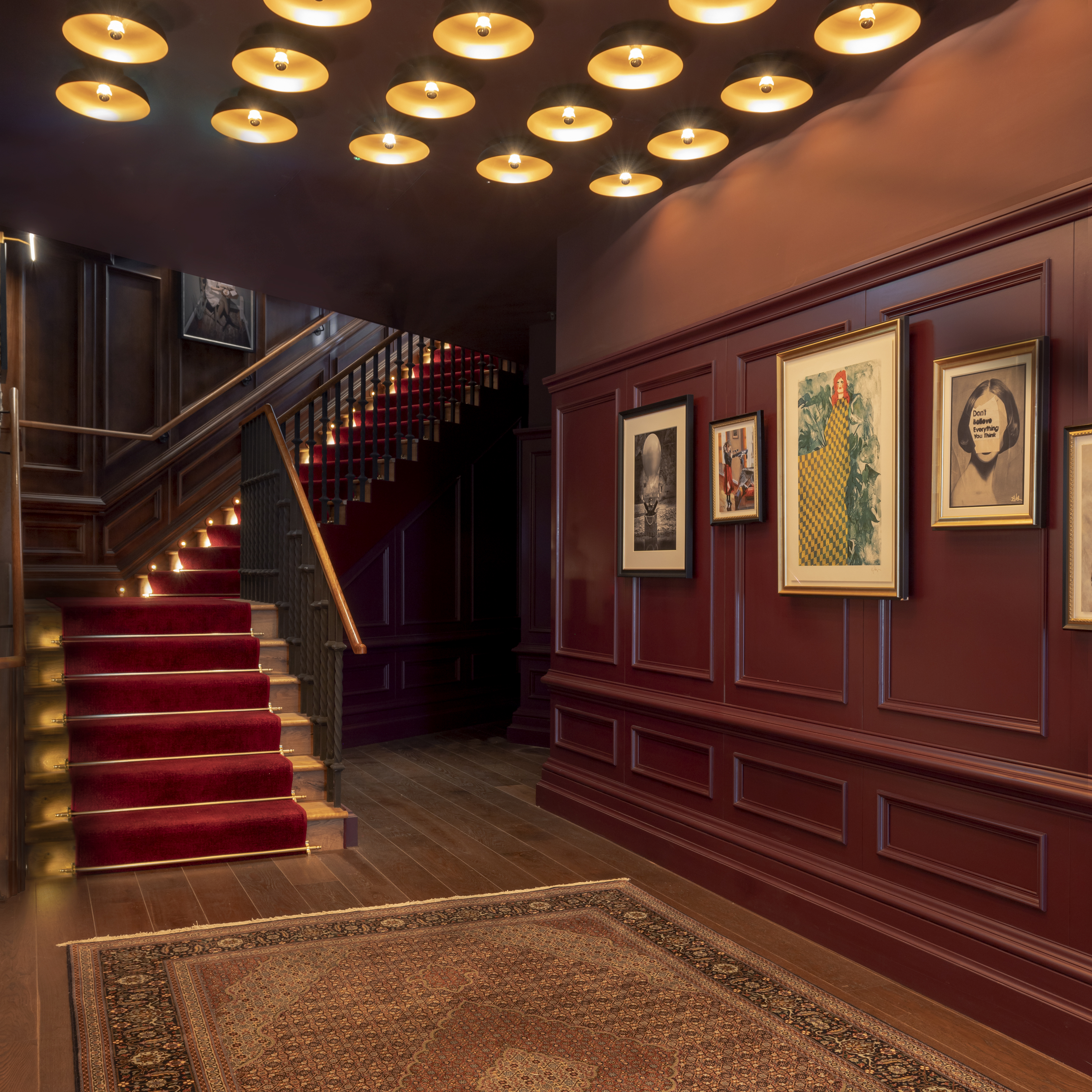 Edinburgh Commons Club Corridor