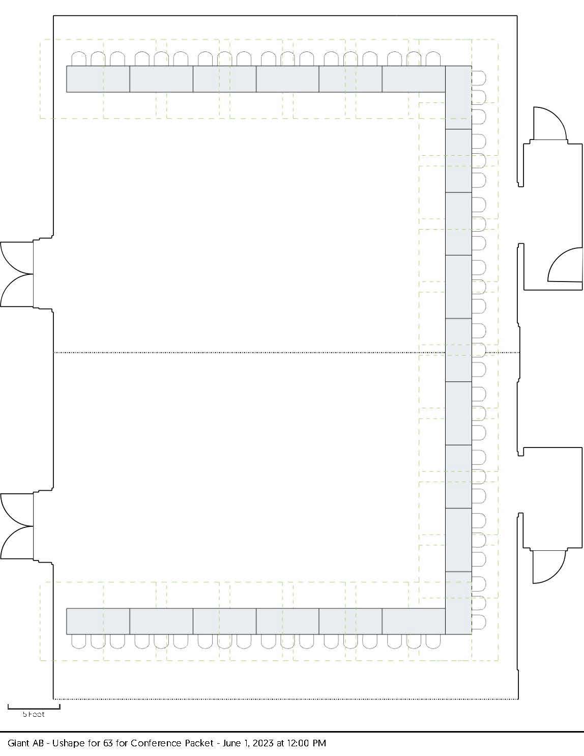Giant A & B - U-Shape